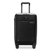Sympatico Essential Front Pocket Carry-On Expandable Spinner Suitcase #colour_black