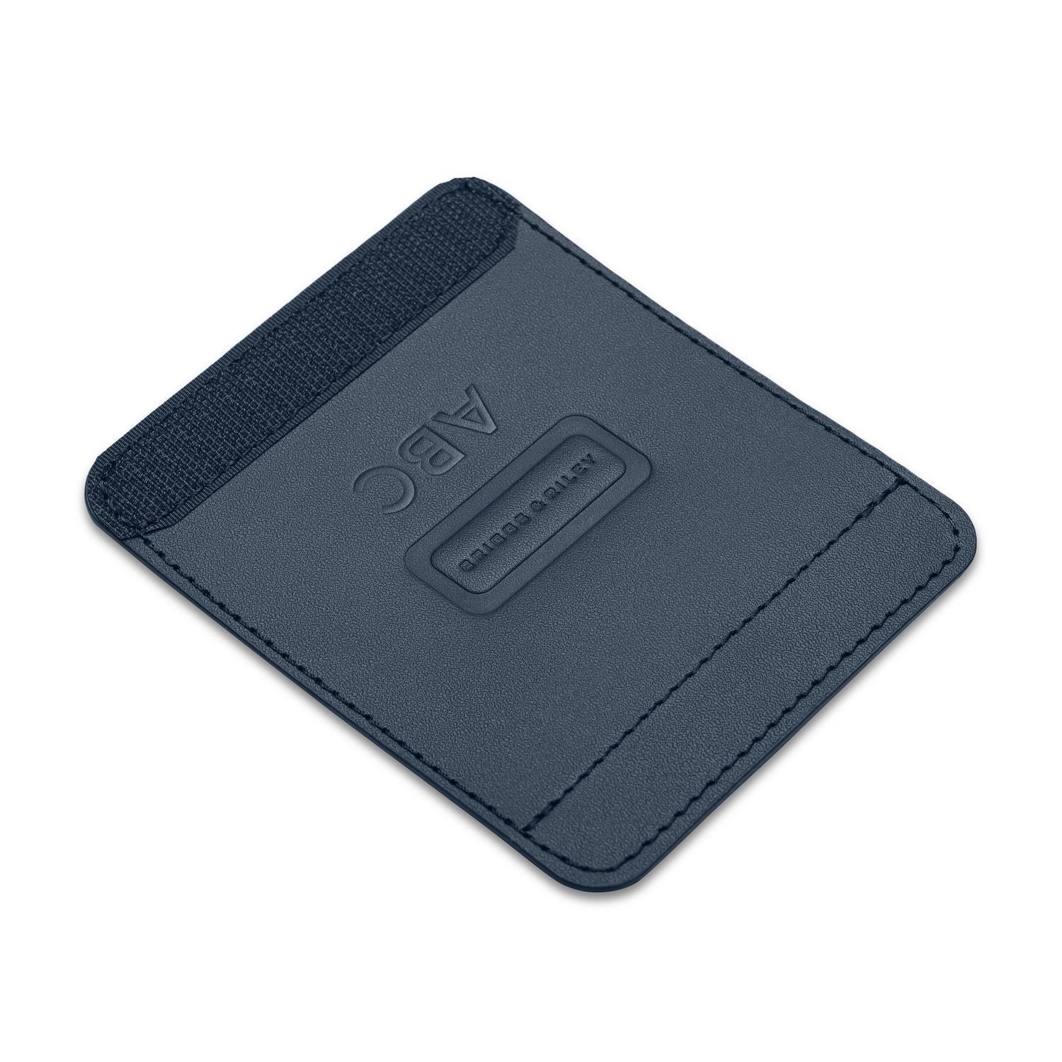Navy Suede Outsider Handle Wrap flat view #colour_navy