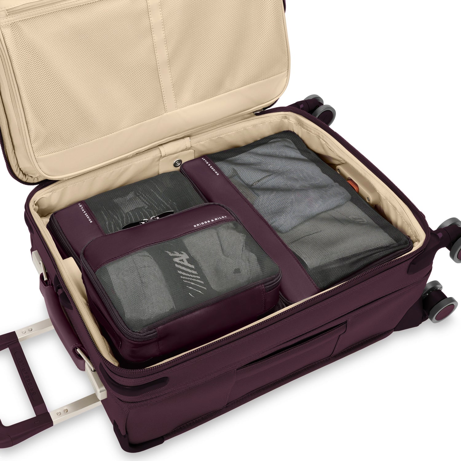 Carry-On Packing Cubes #colour_plum