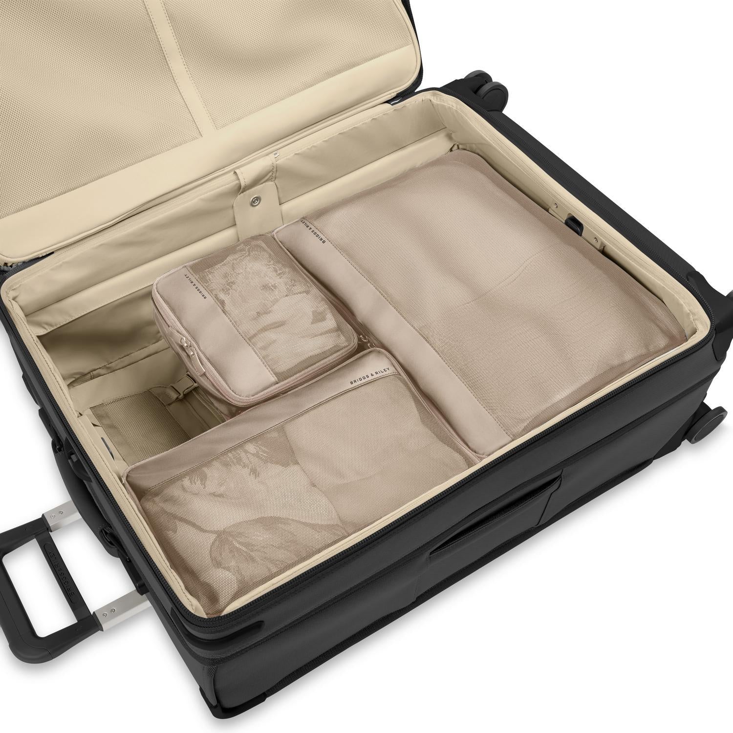Check-in Packing Cubes in Tan Color #colour_tan