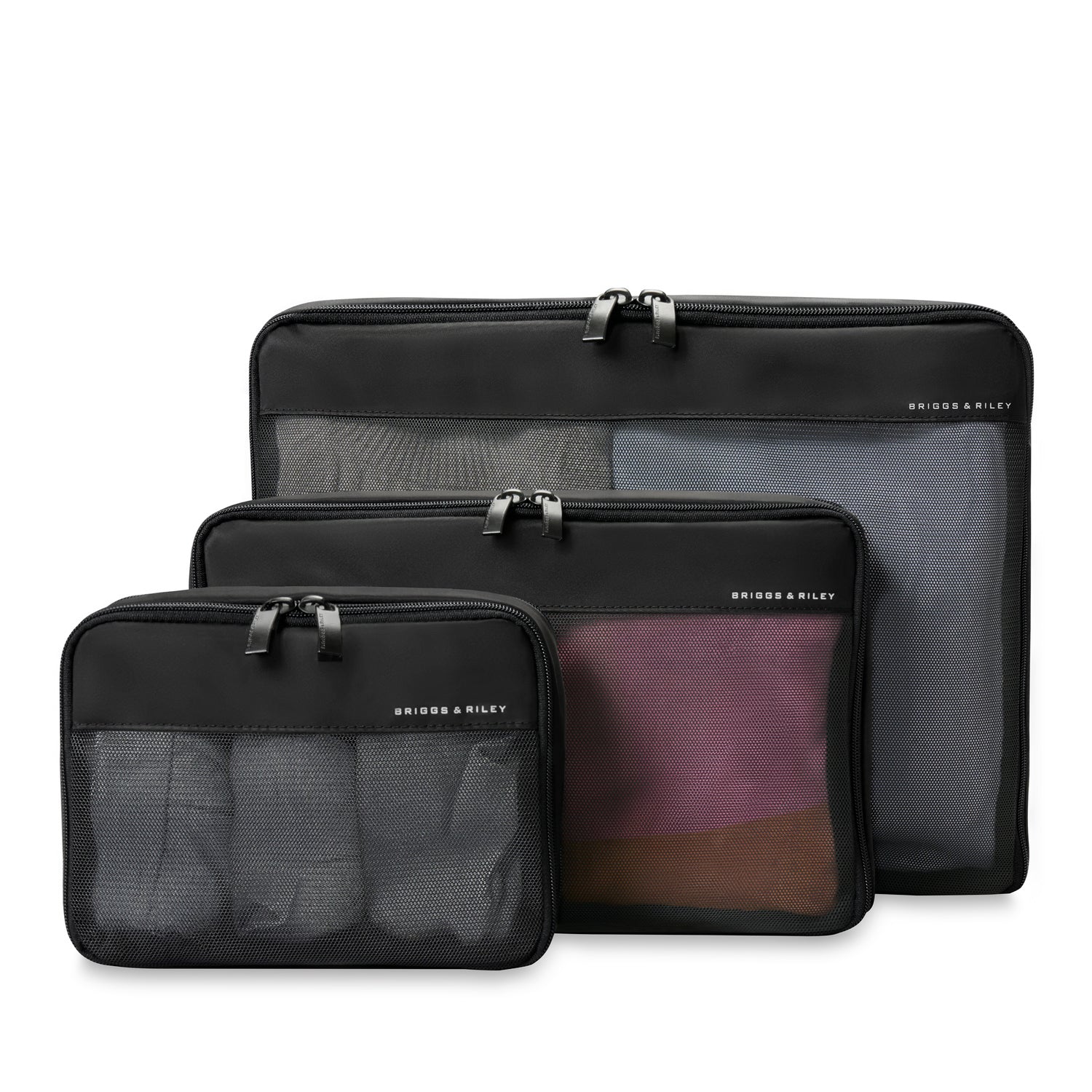 Packing Cube Set of 3 #colour_black