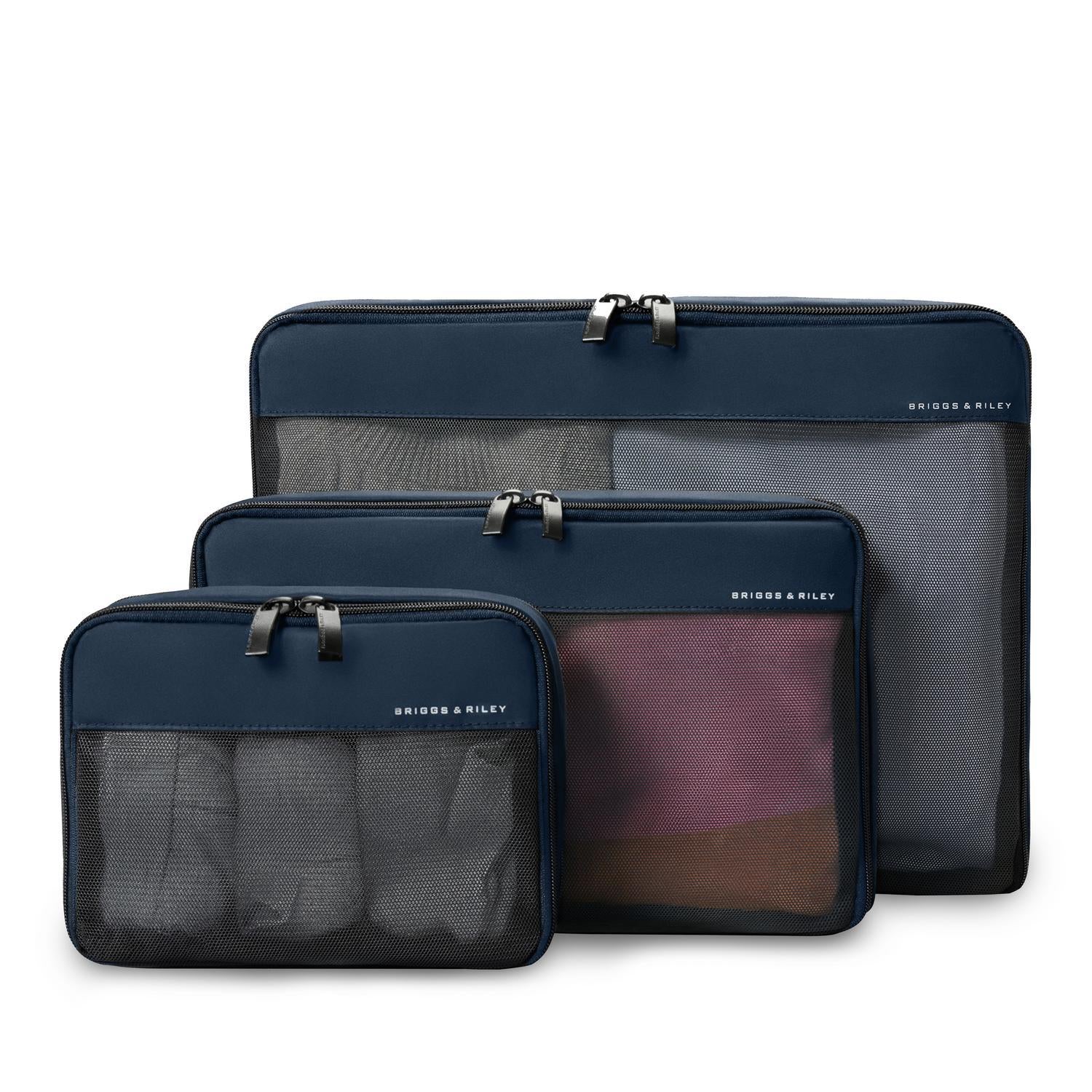 Packing Cube Set of 3 #colour_navy