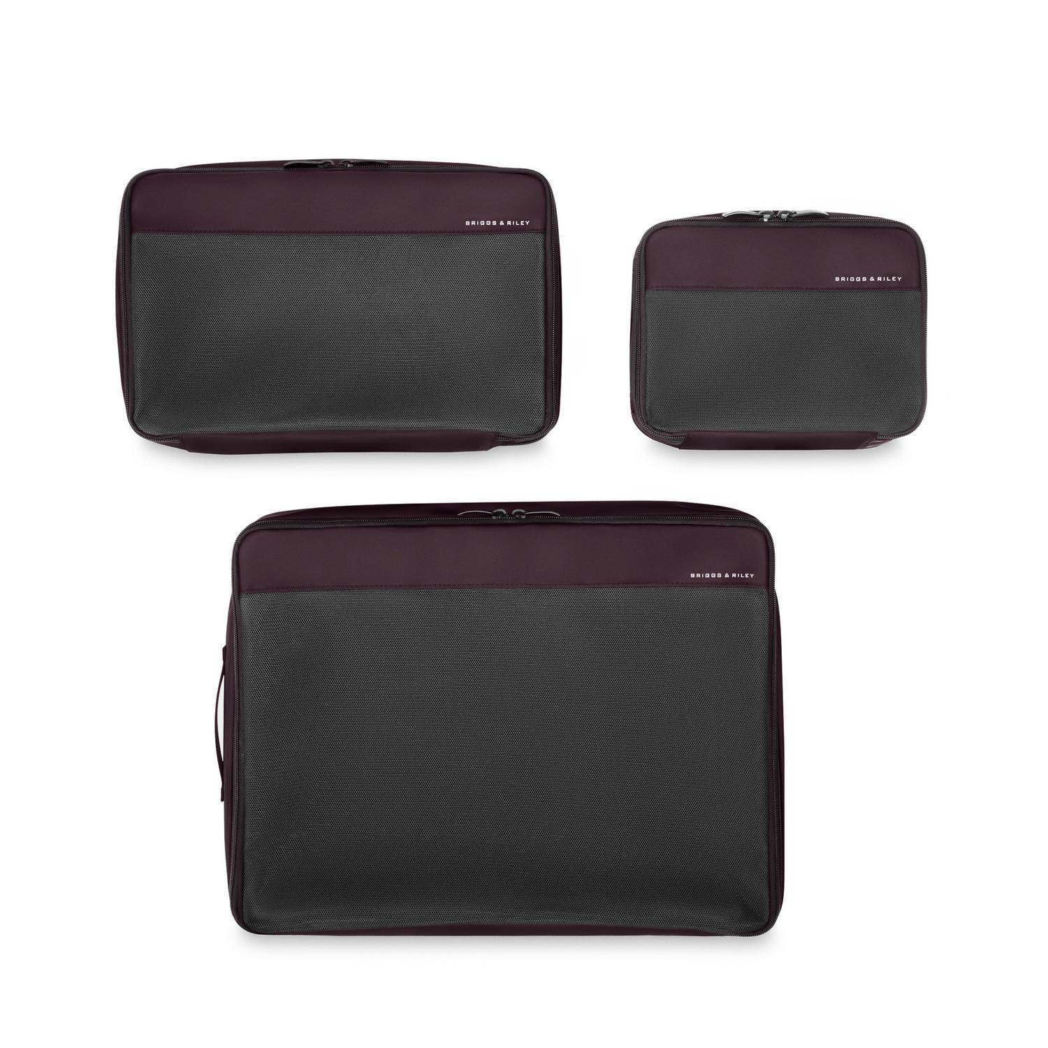 Packing Cube Set of 3 #colour_plum