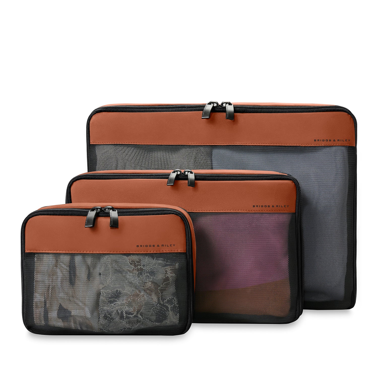 Check-in Packing Cubes in Canyon Color #colour_canyon