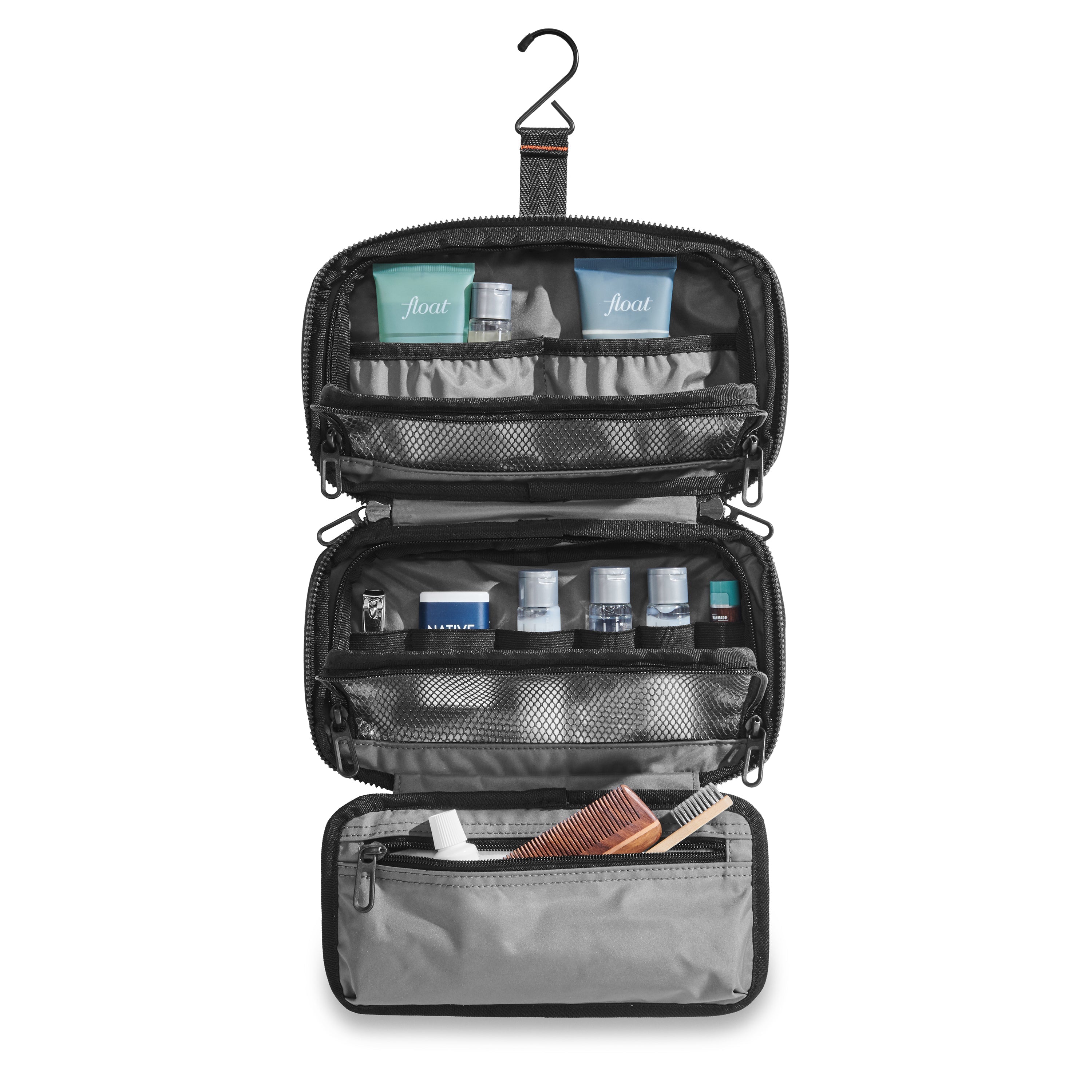 Hanging Toiletry Kit #colour_black