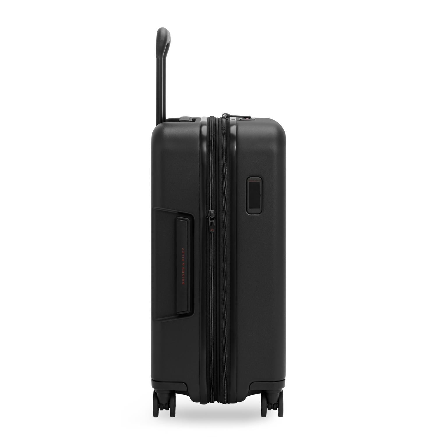 Global 53cm Hardside Carry-On Expandable Spinner #colour_black