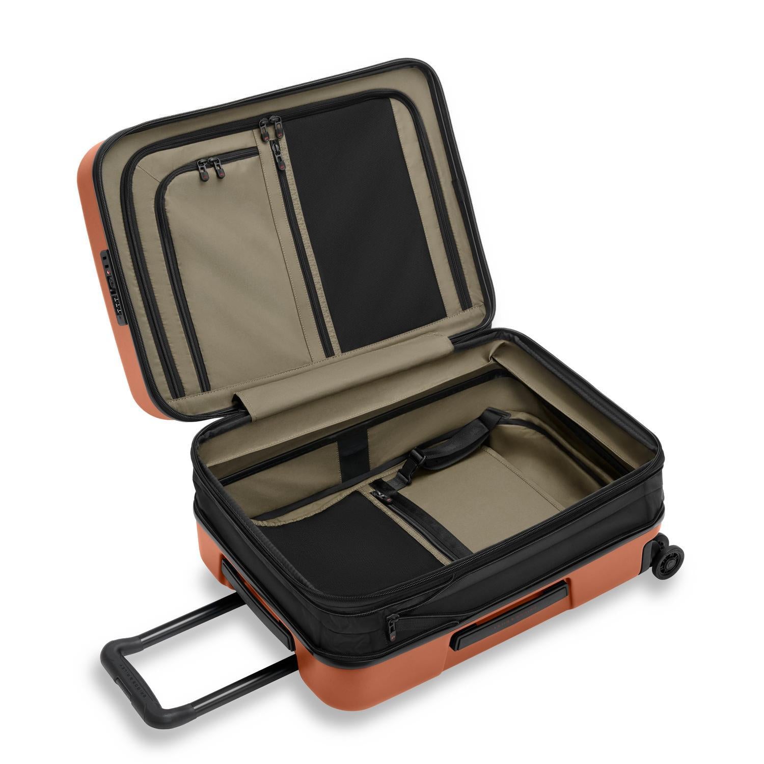 Global 53cm Hardside Carry-On Expandable Spinner #colour_canyon