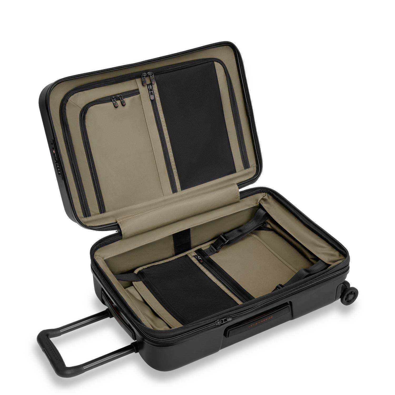 Essential 56cm Hardside Carry-On Expandable Spinner #colour_black