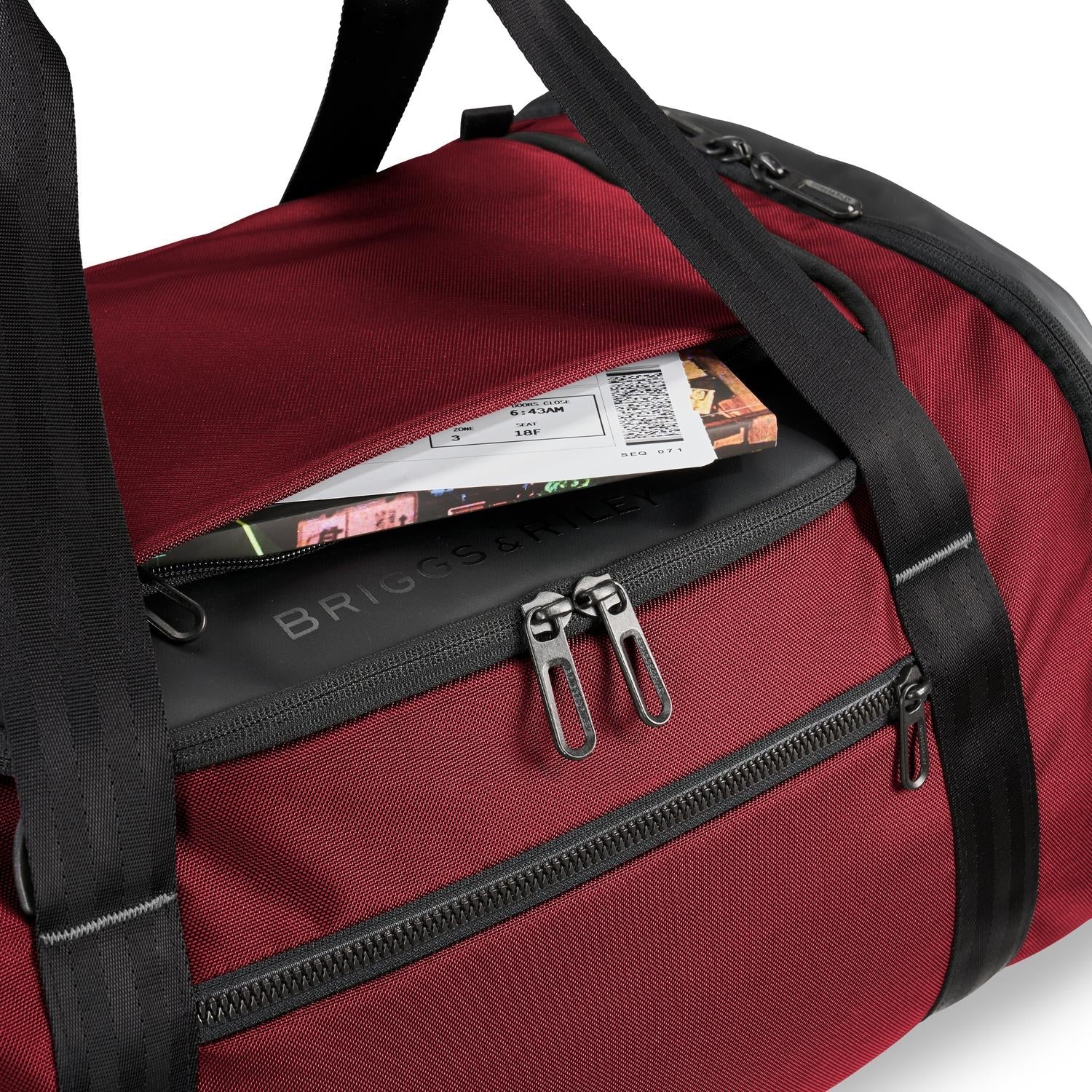 Large Travel Duffle #colour_brick