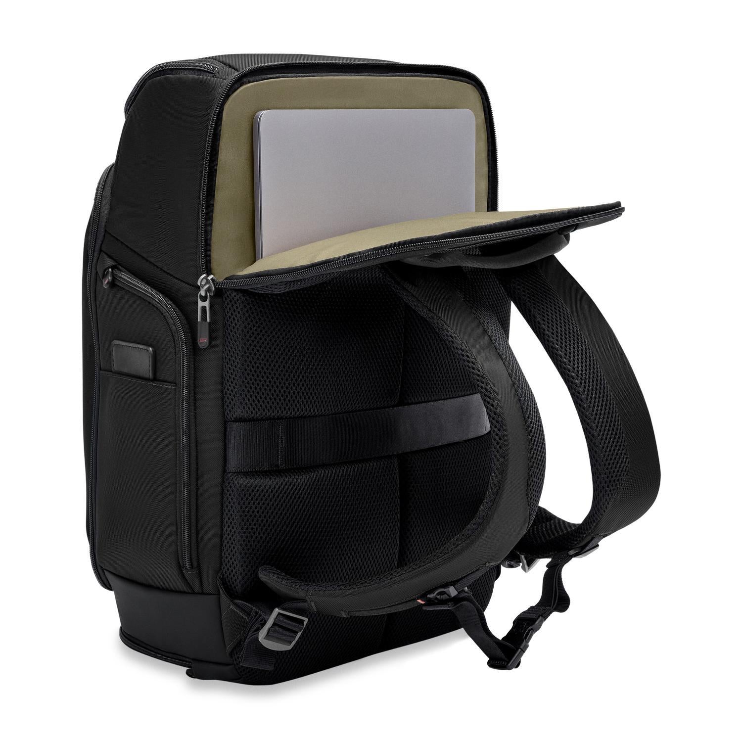 U-Zip Travel Backpack #colour_black