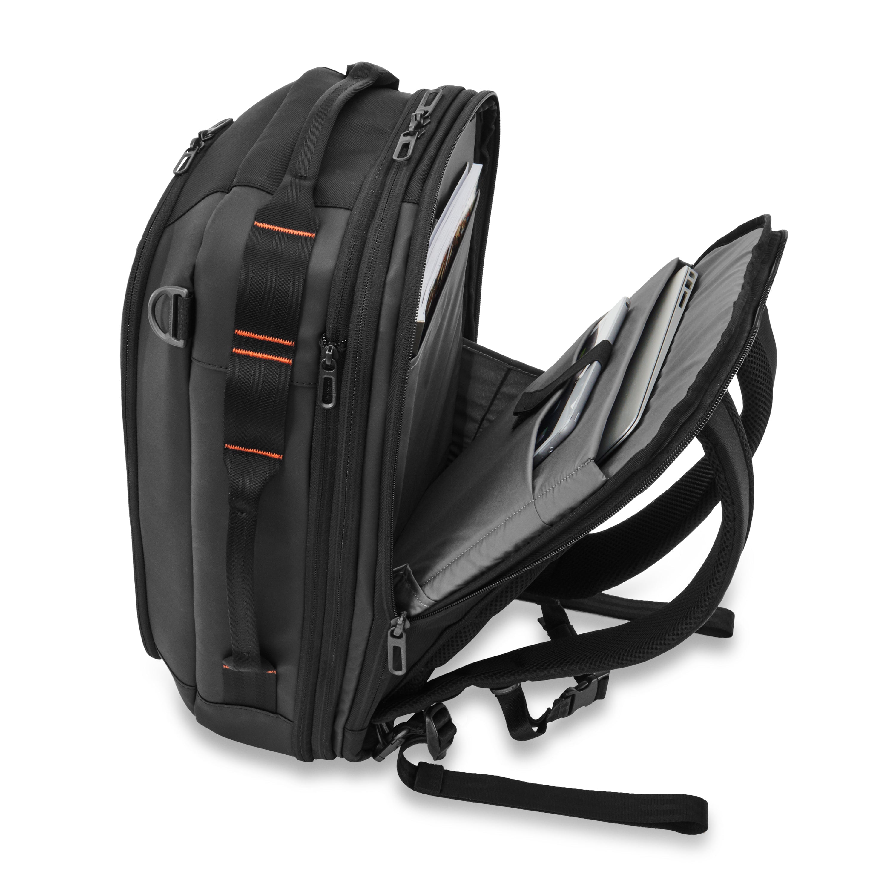 Briggs and Riley ZDX Convertible Backpack Duffle #colour_black