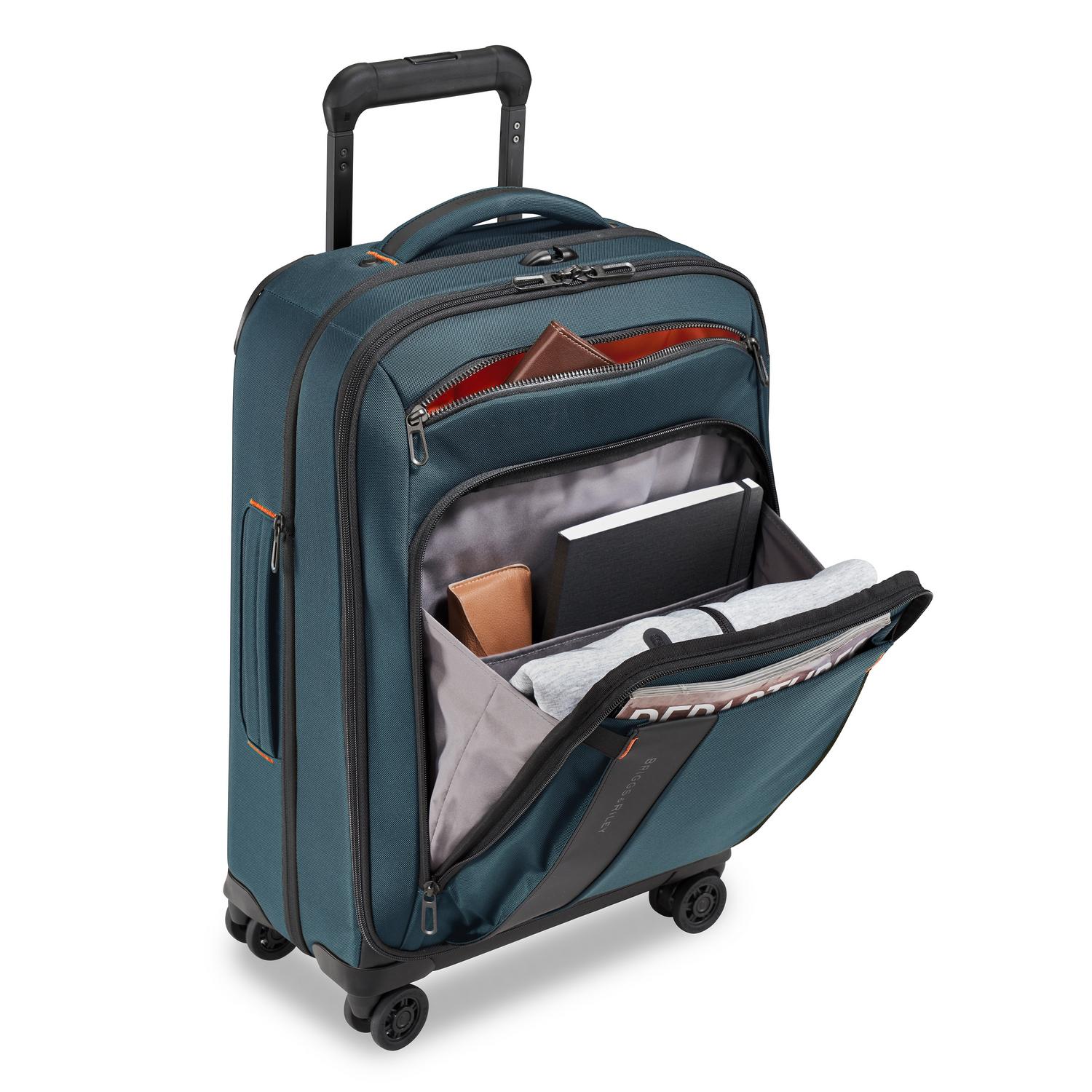 ZDX Domestic 56cm Carry-On Expandable Spinner #colour_ocean