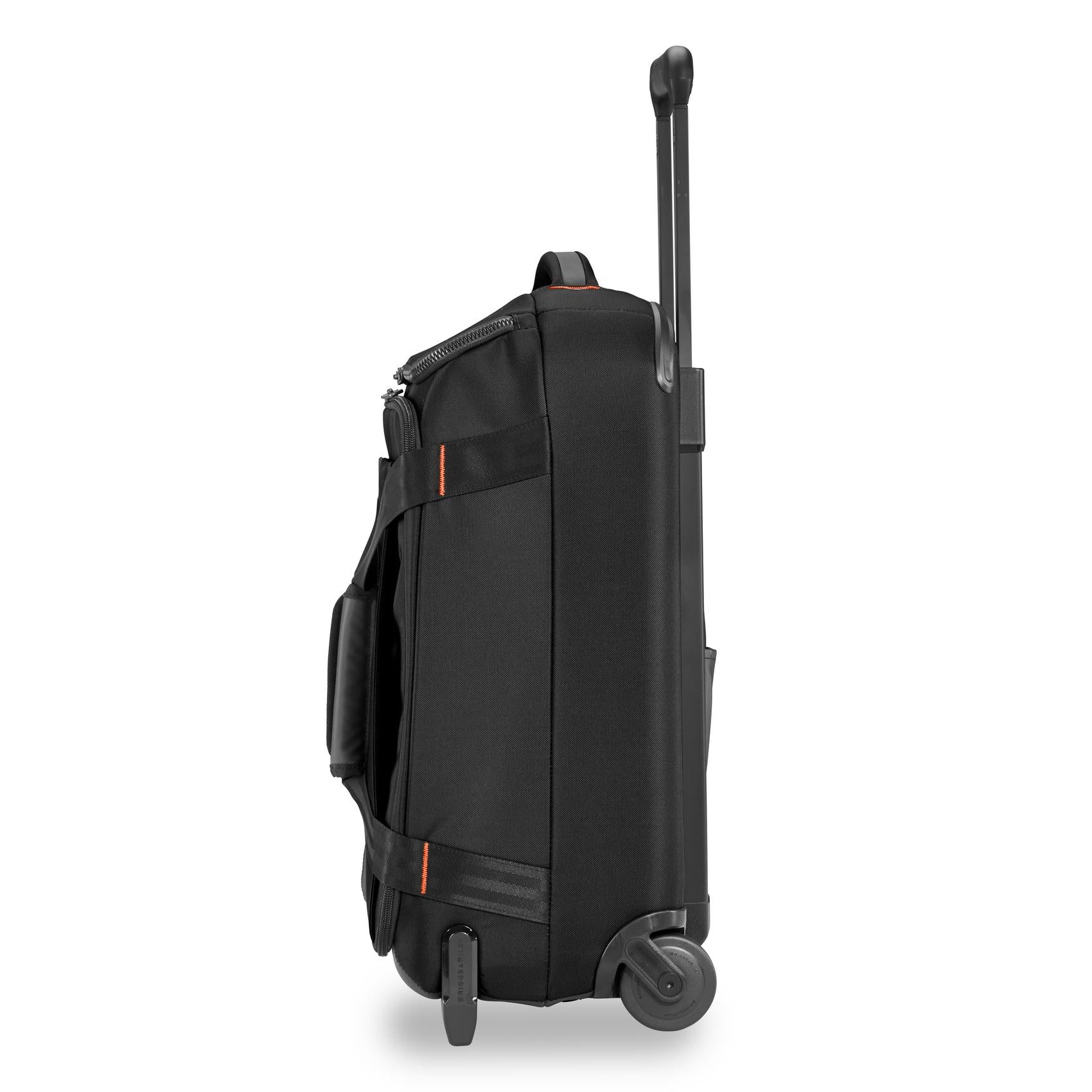 21" Carry-on 2-Wheel Duffle #colour_black