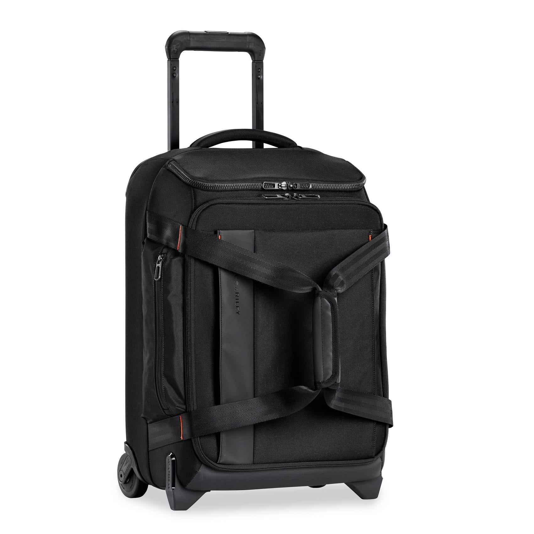 21" Carry-on 2-Wheel Duffle #colour_black